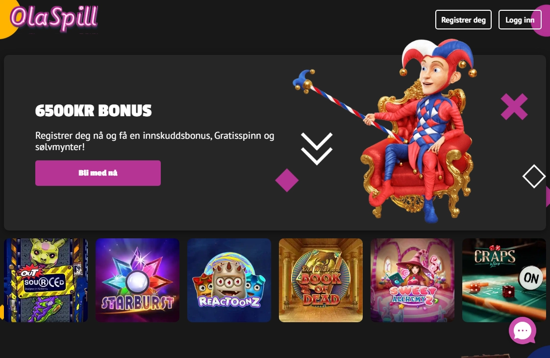 OlaSpill Casino